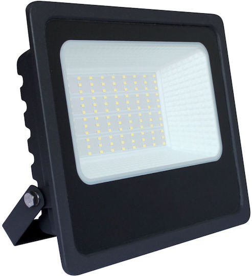 Band Στεγανός Προβολέας LED 100W Ψυχρό Λευκό 6000K IP65