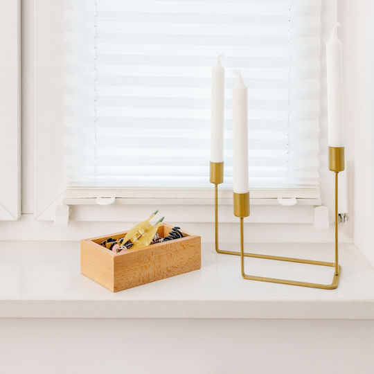 Creative Tischspiel Holz Basis 15x9x5cm Beige