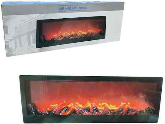 Lumină Decorativă LED Alb Cald Șemineu 61x23cm