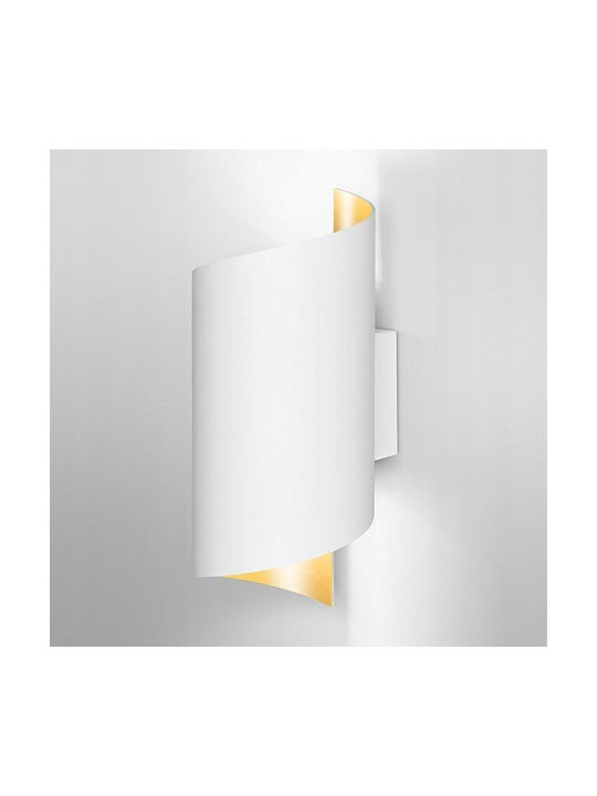 Ledvance Twist Modern Lamp Wall with Integrated LED and Warm White Light 127x23x9.5cm