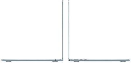 Apple MacBook Air 13.6 Zoll IPS Retina Display Modell mit 10-Kern CPU 32GB Speicherkapazität 1TB SSD 10-Kern-GPU mit 35W Doppel-Ladegerät Himmelblau Internationales Englisch Tastatursprache