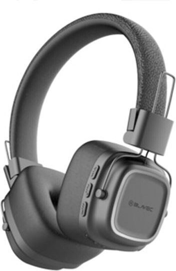 Blavec BO-11 Wireless / Wired On Ear Headphones with 8 hours of Operation Black