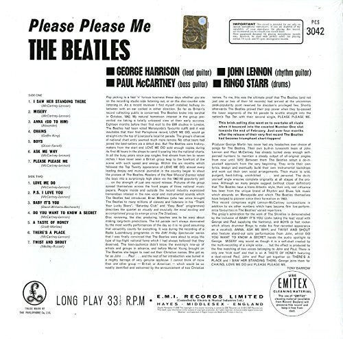 Please Please Me Limited Edition Vinyl