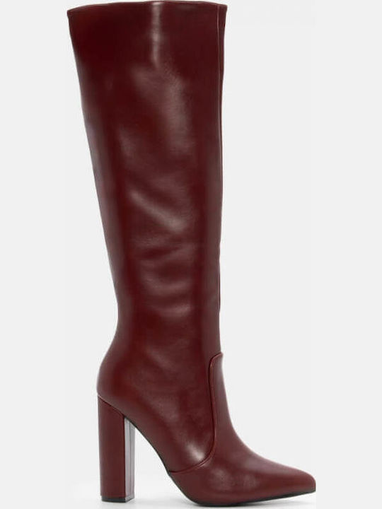 Damenstiefel Burgundisch