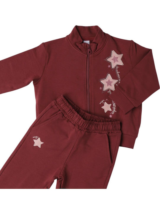 Set Trening Pentru Copii Burgundy