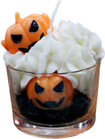 Gerakis Christmas Orange Candle 5.8x8.2cm