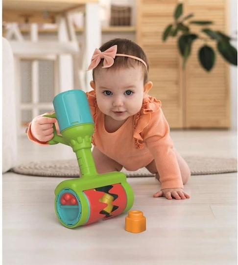 Clementoni Clemmy Soft Vacuum Cleaner Baby Activity Toy with Music for 12+ Months