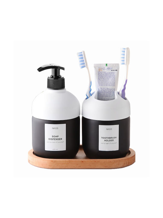 Set Accesorii Pentru Baie Din Sticlă Alb 3 Buc Set Accesorii Pentru Baie Din Sticlă Alb 3 Buc