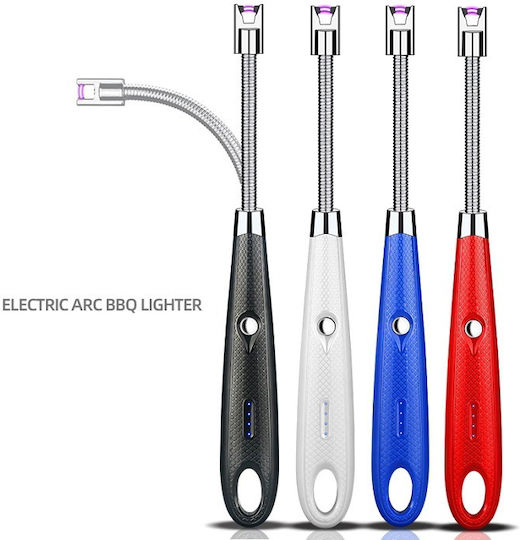 Brichetă Electric Rezistent la vânt cu Flacără de Tip Plasma în culoarea Roșu
