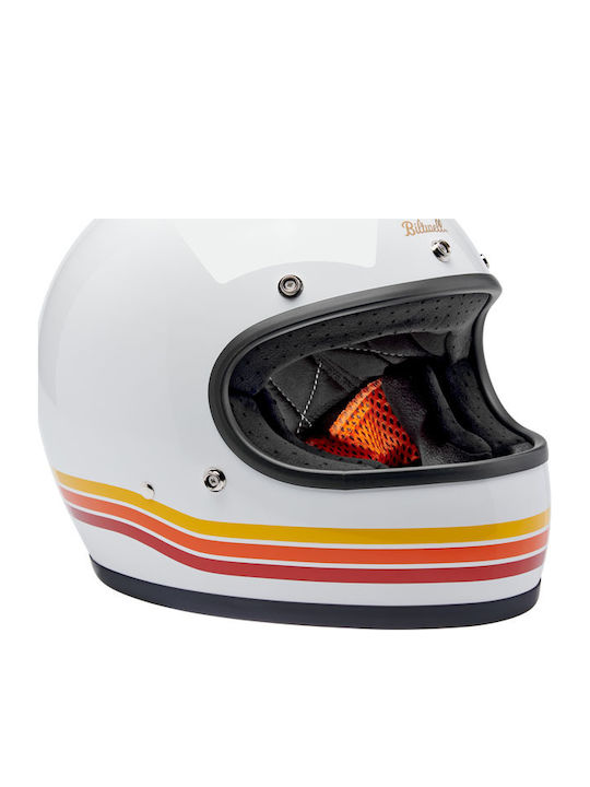 Biltwell Gringo Sunset Spectrum Κράνος Μηχανής Full Face DOT / ECE 22.06