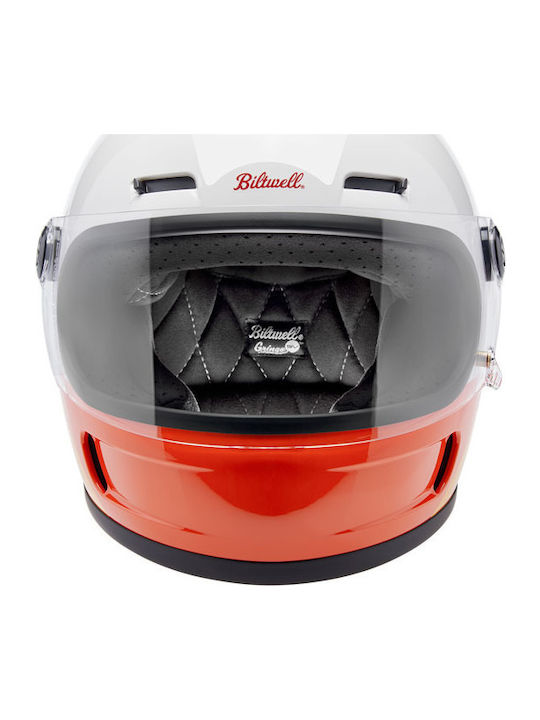Biltwell Gringo Intersection Warm Motorradhelm Volles Gesicht DOT / ECE 22.06