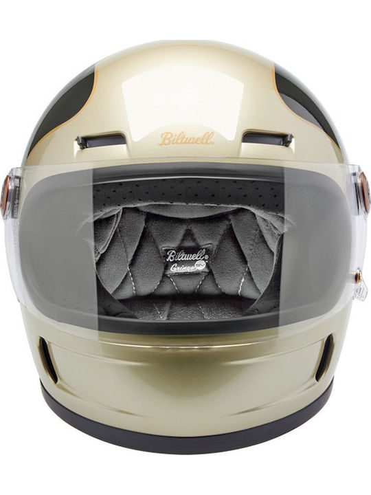 Biltwell Gringo SV Tracker Champagne Κράνος Μηχανής Full Face DOT / ECE 22.06