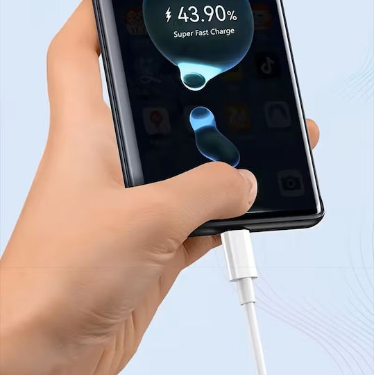 Chengxin USB 2.0 Cable USB-C male - USB-C White 0.3m