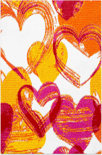 Decostar Kinder Teppich Herzen Rosa 250x300cm Decostar Kinder Teppich Herzen Rosa 250x300cm
