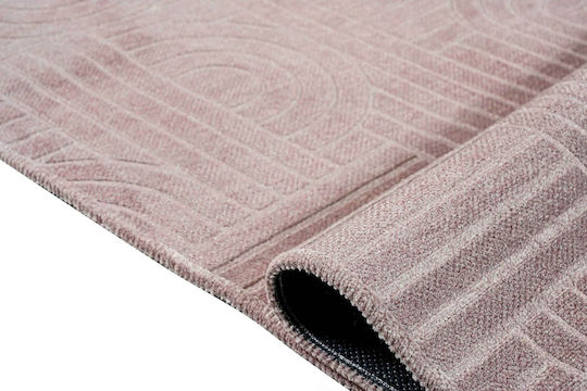 Balsan Sina Pink Rug Rectangular Pink
