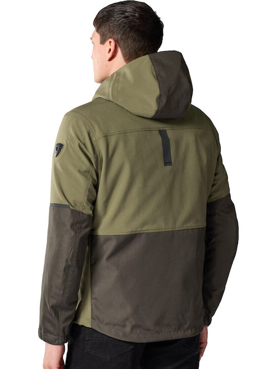 Rev'IT Traffic 2 H2O Men's Motorcycle Jacket Softshell 4 Seasons Waterproof Tarmac