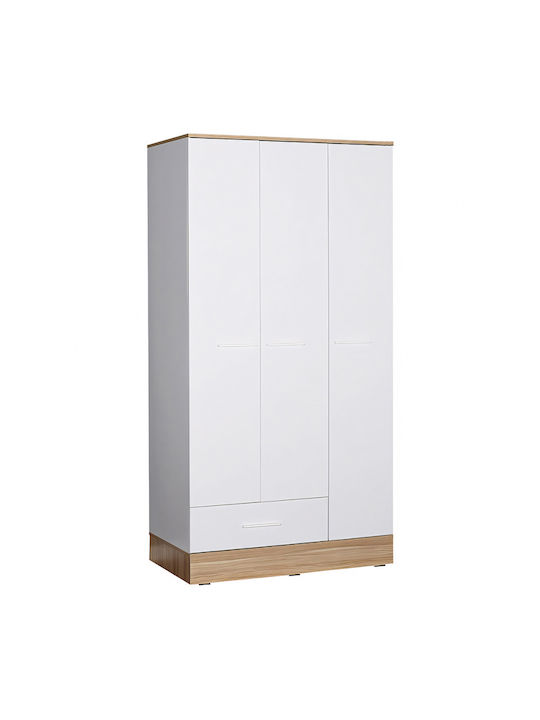 Тройна врата Гардероб Cajsa 90x50x195см