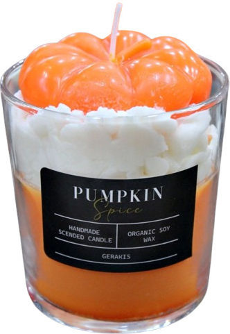 Ароматична Соева Свещ Тиква Чаша Big Ф8,5 X 8,9 Cm Pumkin Spice Ароматична Соева Свещ Тиква Чаша Big Ф8,5 X 8,9 Cm Pumkin Spice