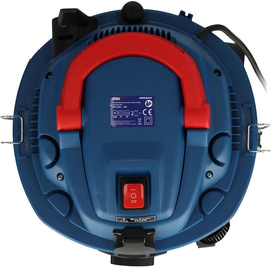 Dedra Staubsauger Flüssigkeiten / Feststoffe 1600W mit Edelstahl Behälter 30Es