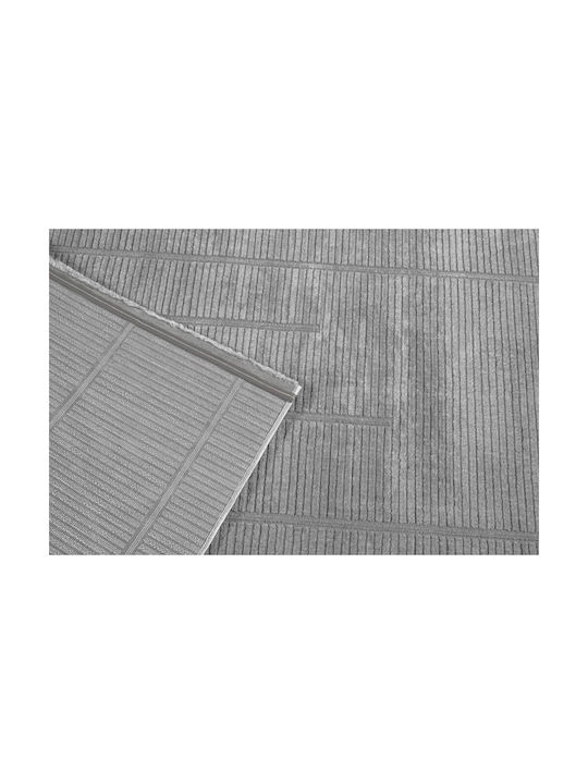 Σετ Μοντέρνα Χαλιά Κρεβατοκάμαρας L. Grey 9999991329324 3τμχ