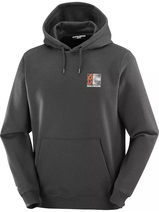 Sweatshirt mit Kapuze Black
