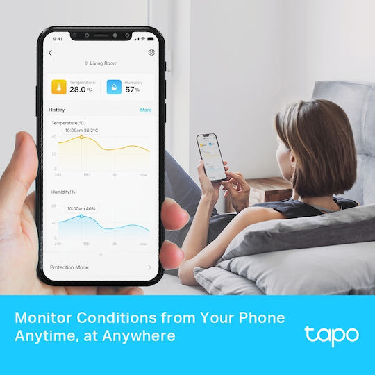 TP-LINK Ψηφιακό Θερμόμετρo για Χρήση σε Εσωτερικό Χώρο