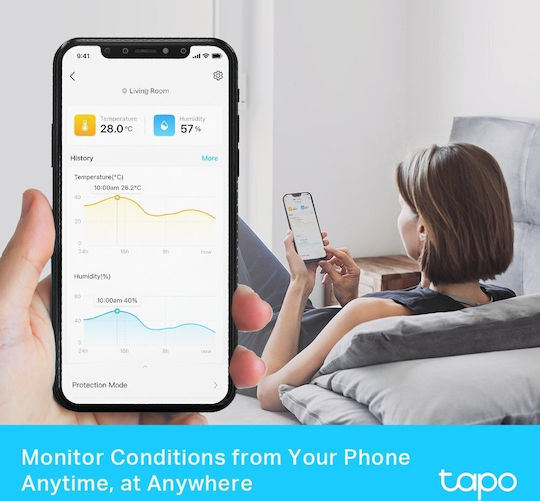 TP-LINK Ψηφιακό Θερμόμετρo για Χρήση σε Εσωτερικό Χώρο