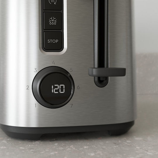 Electrolux Toaster 2 Slots 800W Inox
