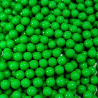 Grüne Dragees 7mm Pearlicious 200g E171 Frei