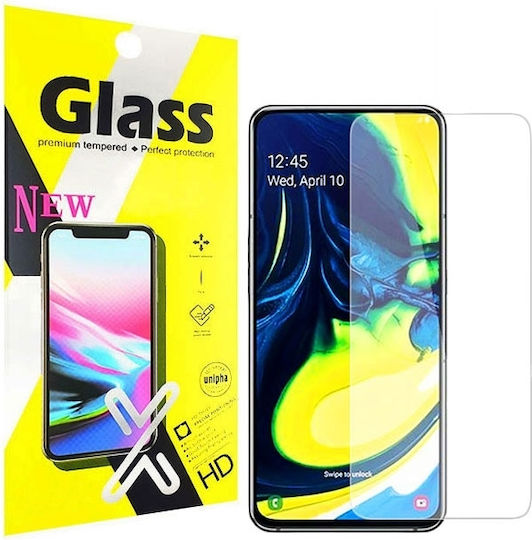 Απλό Tζαμάκι Προστασίας Οθόνης Huawei Y6 2018/y6 Prime 2018/honor 7a