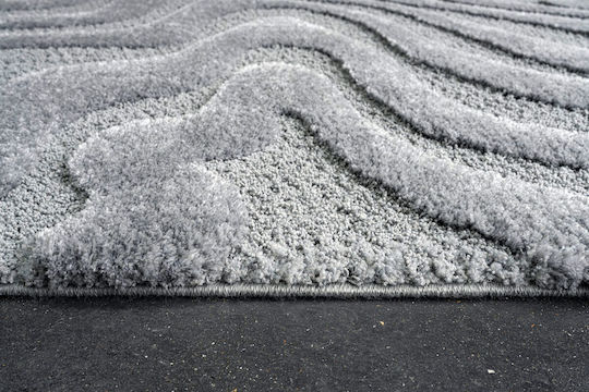Bekas Carpets Limba Teppich Rechteckig Synthetisch,Polyester/Cotton/Leather Gray