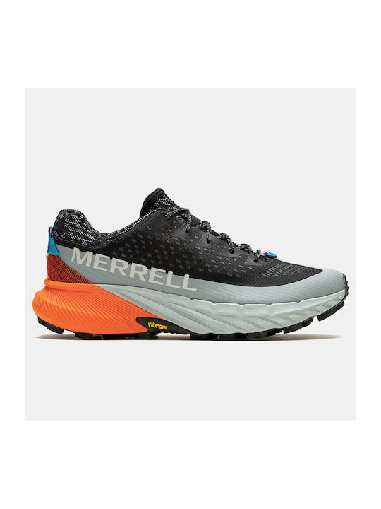Agility Peak 5 Sport Shoes Trail Running Black / Tangerine