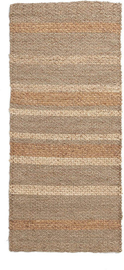 Soulworks Naki Handmade Rug Rectangular from Jute Beige