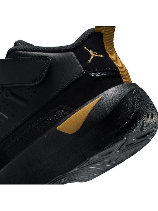 Max Aura Παιδικά Sneakers με Σκρατς Μαύρα