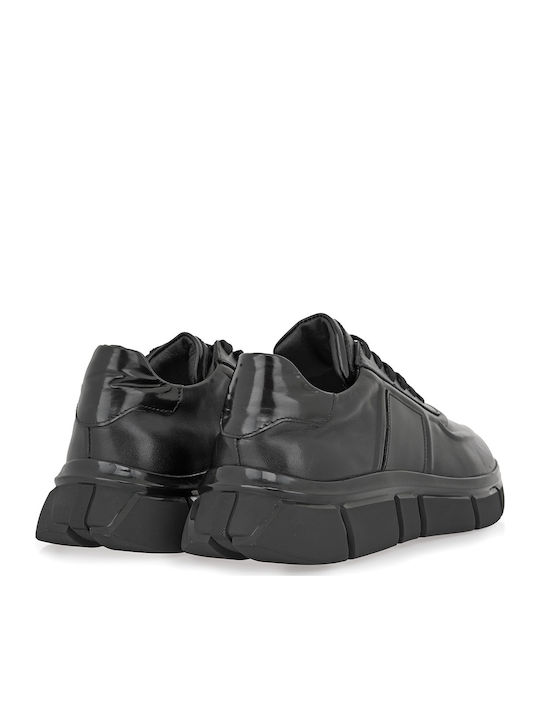 Sneakers Black Leather