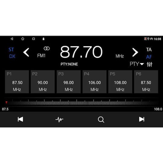 Lenovo Car Audio System for Fiat Toro 2017 (Bluetooth/USB/WiFi/GPS/Apple-Carplay/Android-Auto) with Touch Screen 9"