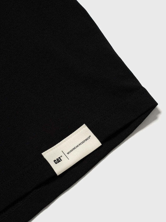 Kurzarmbluse Black