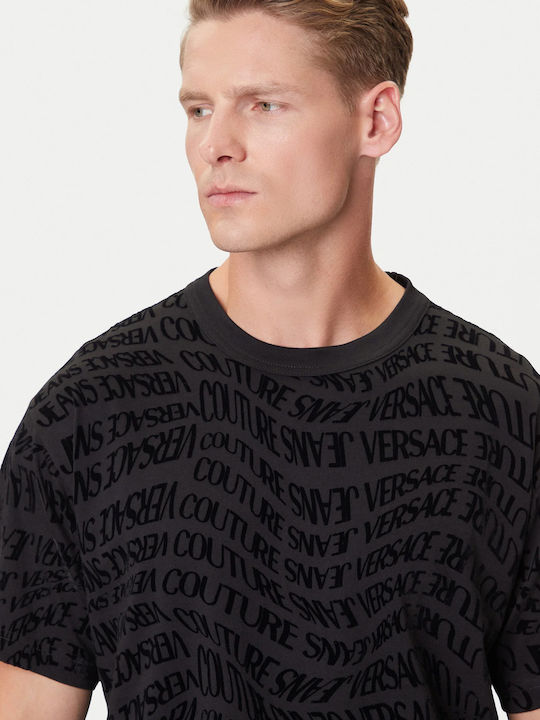 Herrenblusen Kurzarm T-Shirt Schwarz