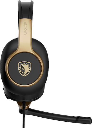 Sades Upower Over Ear Gaming Headset με σύνδεση 2x3.5mm for PC