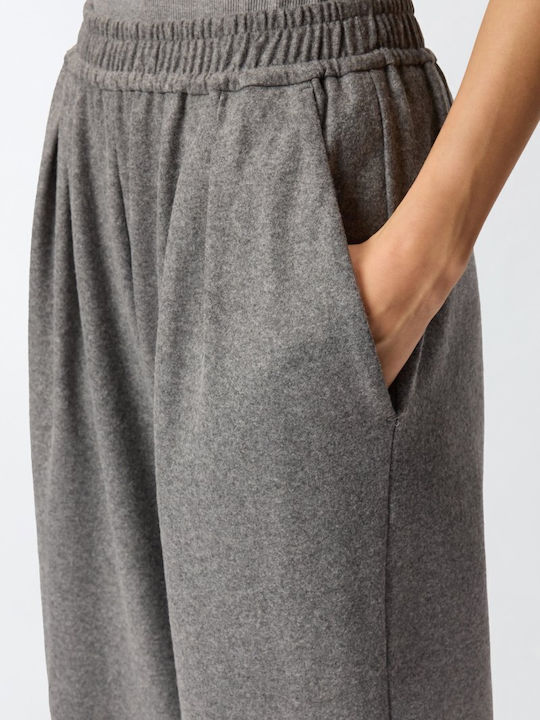 Ramona Γυναικεία Παντελόνα με Λάστιχο Grey
