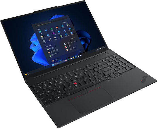 Lenovo ThinkPad E16 Gen 3 16" IPS FHD+ (Ultra 7-255H/32GB/1TB SSD/W11 Pro) Черно (UK Клавиатура)