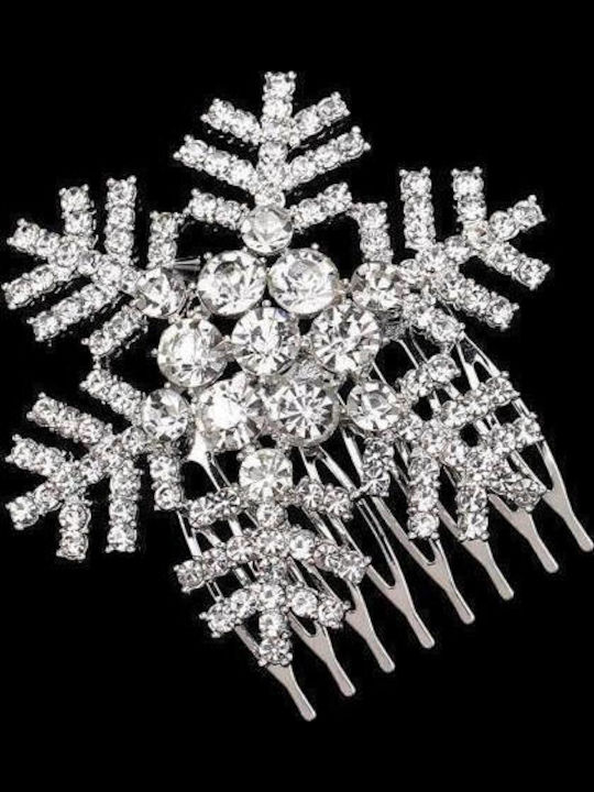 ''snowflake" Μοναδικό Χτενάκι Σχήμα Νιφάδας Χιονιού Ιδανικό Νύφες Του Χειμώνα