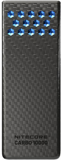 NiteCore Carbo Gen2 Power Bank 10000mAh 30W με 2 Θύρες USB-C Μπλε