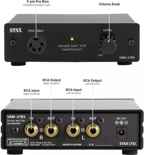 Stax Schreibtisch Analoger Kopfhörerverstärker