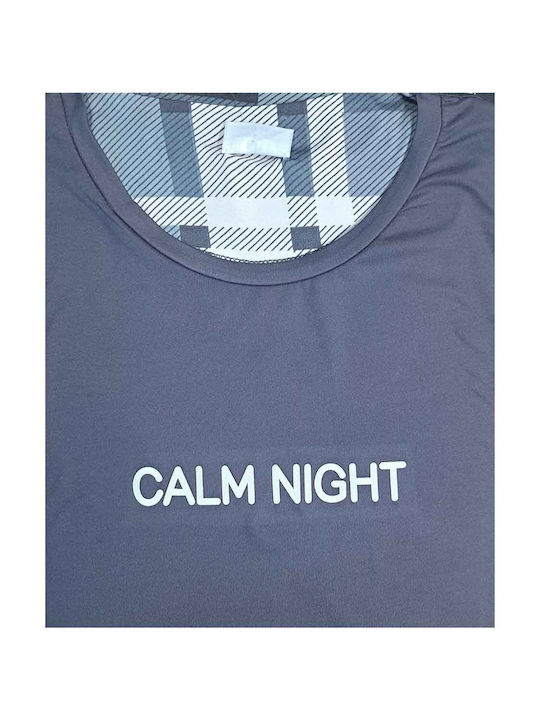 Mihra Winter Women's Pyjama Set Gray