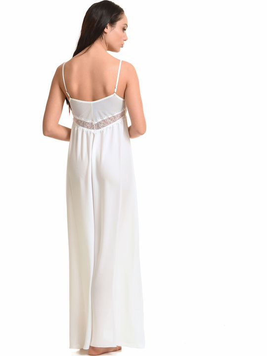 Winter Women's Nightdress White