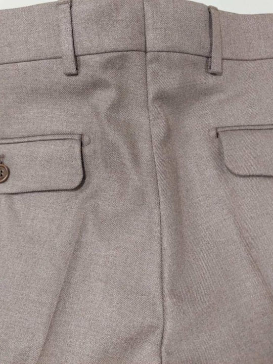 Παντελόνι Chino Μπεζ/καφέ