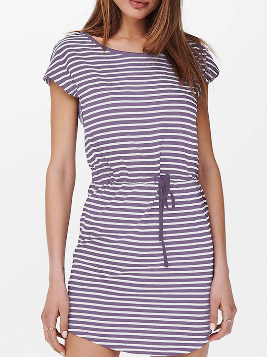 Sommer Mini Kleid Violet