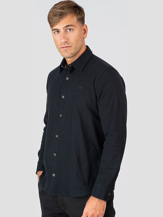 Langärmlig Hemd Black