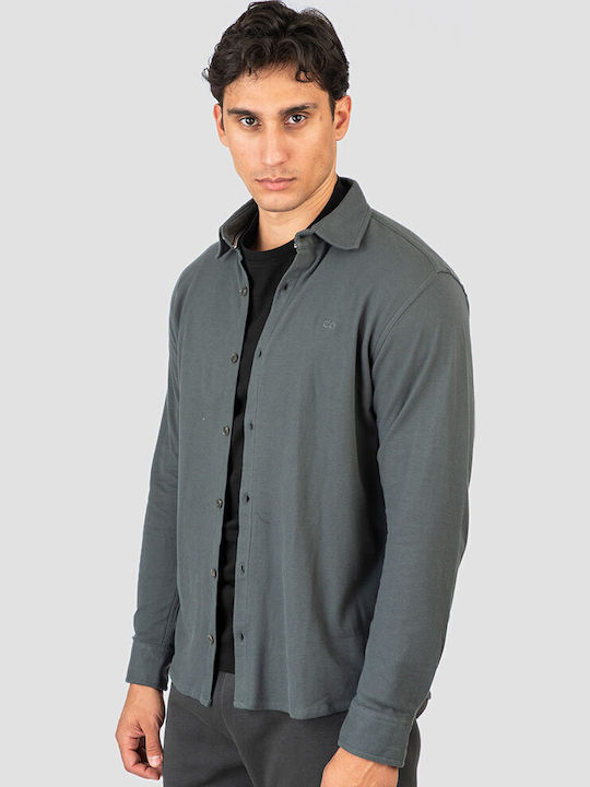 Long-sleeved Shirt Petrol